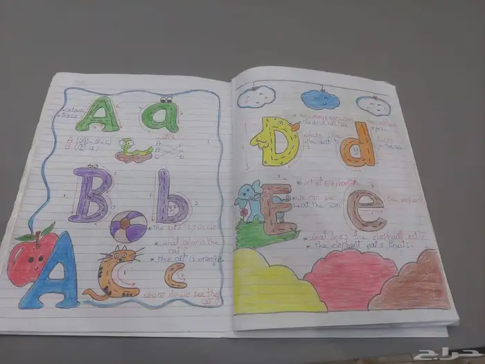 تأسيس اطفال من مسكه القلم للكتابه لمستوى افضل بإذن الله 5