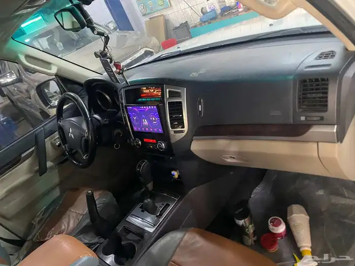 مستبيشي باجيرو 2017 قير اوتماتيك بنزين الممشى 237 الف كيلو 7