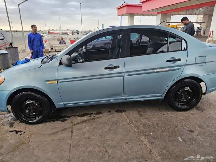 اكسنت 2007 للبيع قير عادي الرجاء لايجي الا الصامل 3