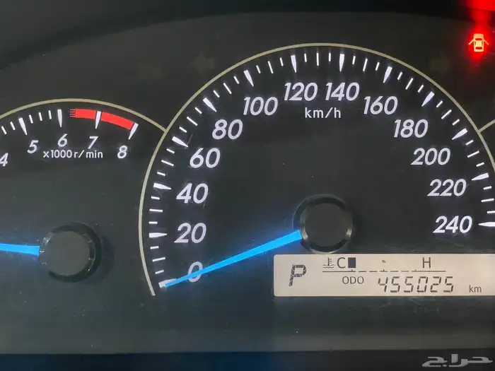 كامري موديل 2015 عداد 455 الف تماتيك بودي بلد 8