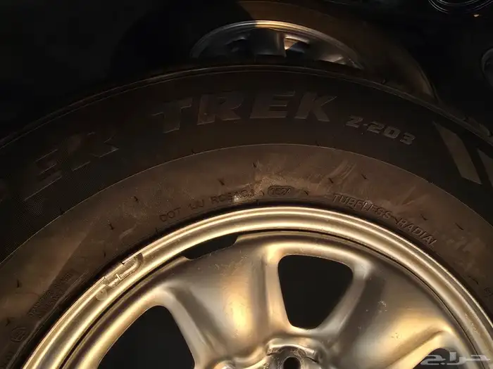 جنوط فورتشنر حديد مع كفرات 16 4