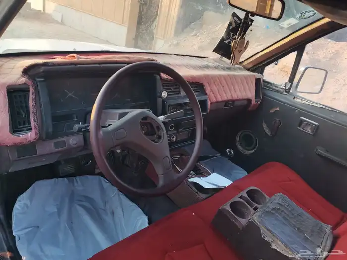 نيسان بك اب داتسون 1989 ددسن للبيع استمارة جدبدة 7