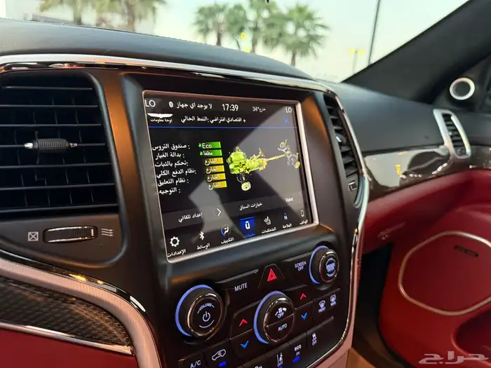 جيب شيروكي تراك هوك 2018 على الضمان 16