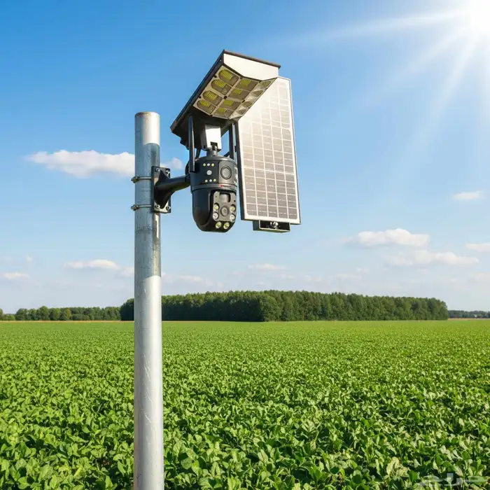 كاميرا مع كشاف طاقة شمسية ماركه دينيكس زوايا تسويقية  زاوي 4