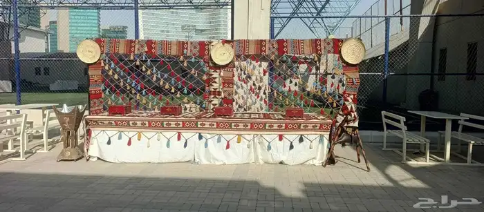 تاجير اركان شعبيه كراسي طاولات كراسي ملكيه فرشات ملكيه 0