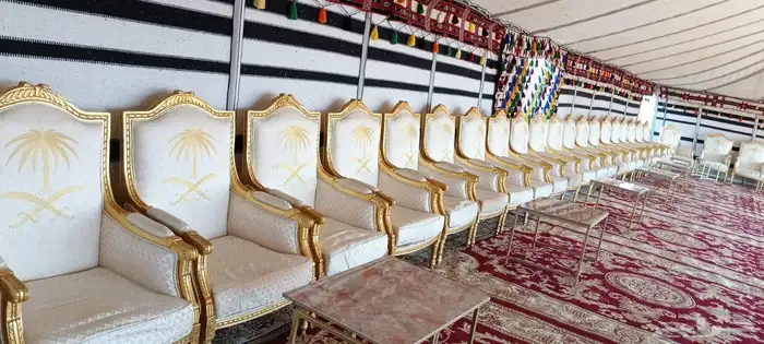 كراسي كنب فرشات عقود زواجات ركن ضيافه صبابين بيوت شعر ابيض ا 2