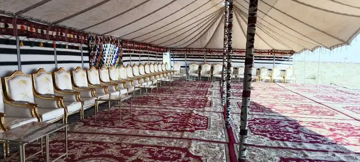 كراسي كنب فرشات عقود زواجات ركن ضيافه صبابين بيوت شعر ابيض ا 3