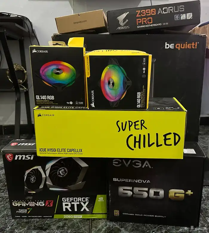 جهاز PC احترافي كامل بمعالج i7 وكرت RTX   حالة ممتازة 2