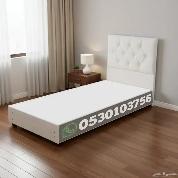 سرير بوكس نفر واحد خشبي 3