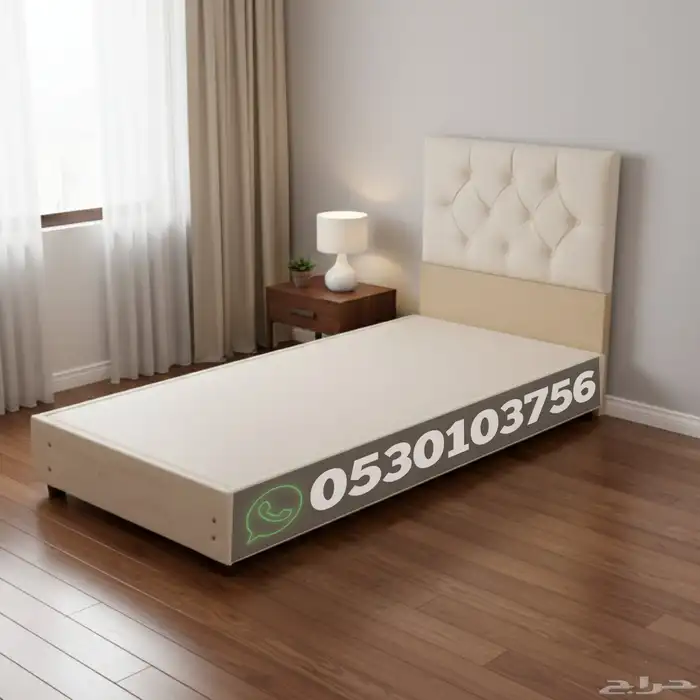 سرير بوكس نفر واحد خشبي 2