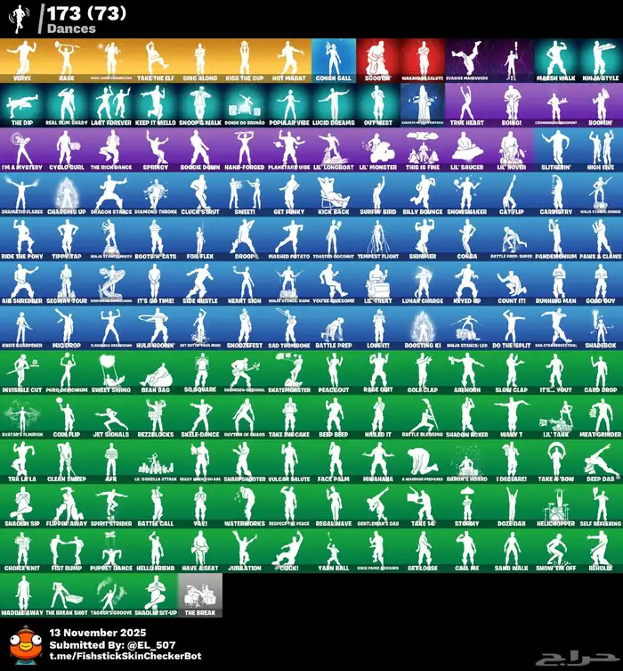 حساب فورت نايت ( عرق - شبه نادر ) 4