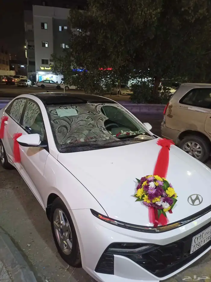 تشريع و تزيين سيارات العرسان في الموقع 8