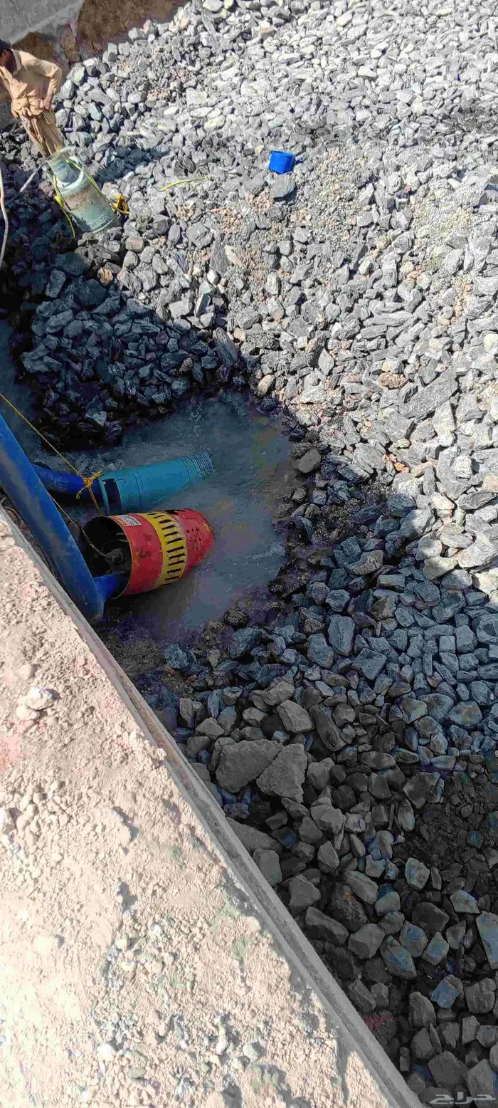 تجفيف تدعيم حفار ابار 1