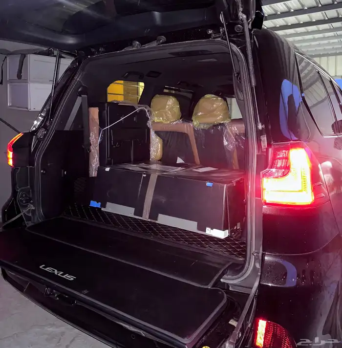 جيب لكزس بلاك ادشن 2021 ممشى قليل 12