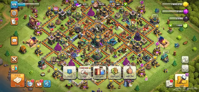 حساب كلاش رويال   كلاش اوف كلانس اقوياء 10