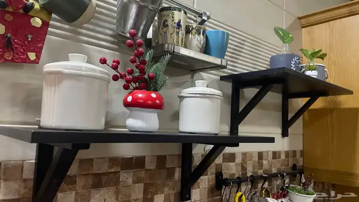 رف اسود من ايكيا 4