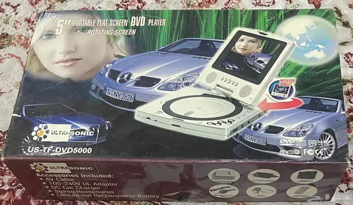 جهاز عرض دي في دي Ultrasonic كامل اكسسوارات وبالكرتون 0