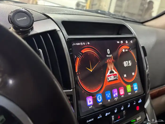 شاشة جيب لاندكروزر 2008-2015 أندرويد كاربلاي 4