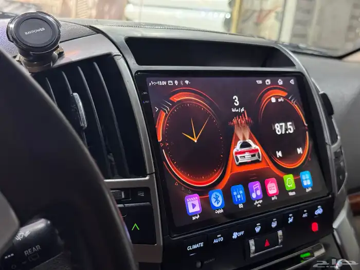 شاشة جيب لاندكروزر 2008-2015 أندرويد كاربلاي 3