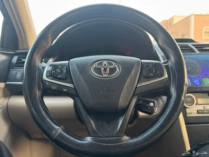 تويوتا كامري 2017 فل كامل GLX ابيض لولي 40