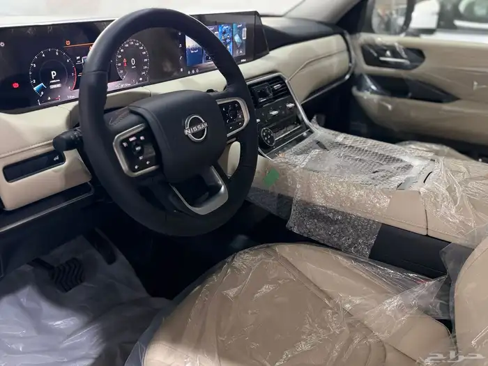 نيسان باترول LE T2 تون تيربو خليجي ابيض بيج 2026 نظام 50-50 18