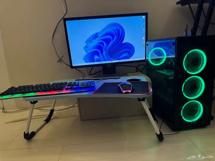 الكمبيوتر الالعاب PC مع شاشة ديل 0