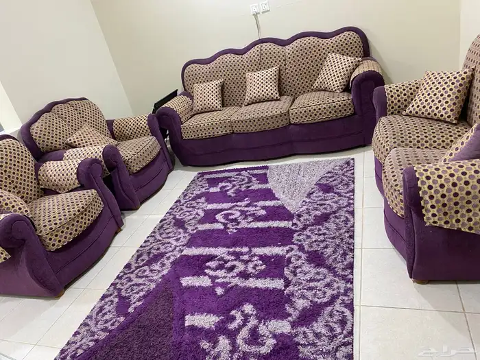 كنب نضيف سفنج مضغوط مع سجاده 1