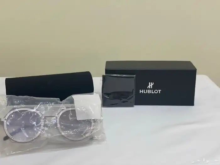 نظارة هوبلت الرجالية - أصلية - ذهبي 13