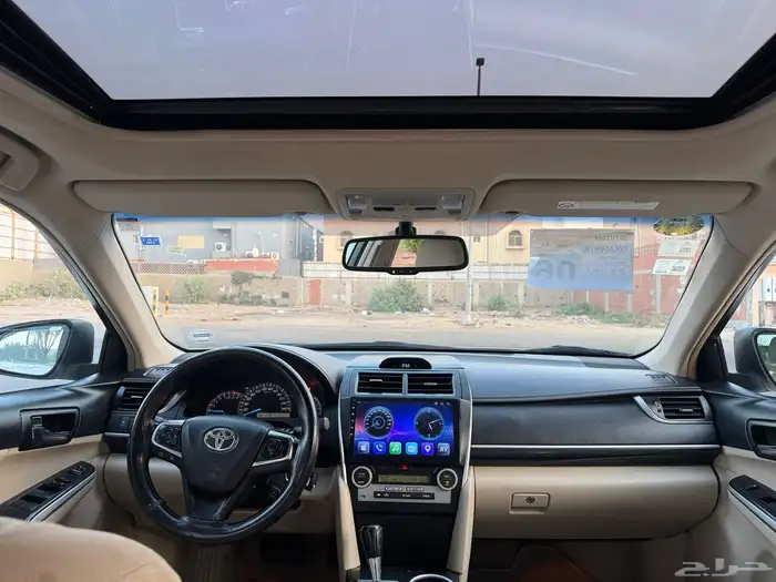 تويوتا كامري 2017 فل كامل GLX ابيض لولي 26