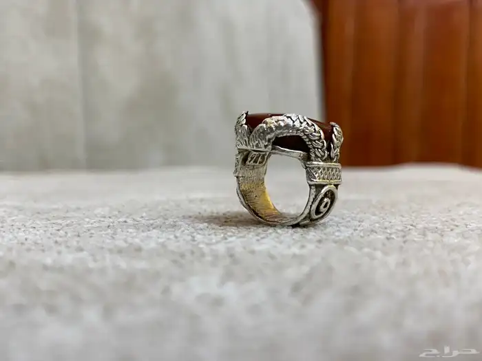 خاتم فضة للبيع مشروط من جميع الكسور 3