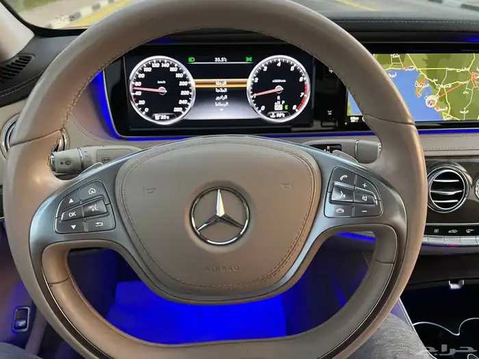 مرسيدس S400 الموديل 2015 نظيف 36