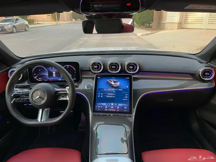مرسيدس C200 موديل 2023 بحالة الوكاله ممشى 37 الف 37