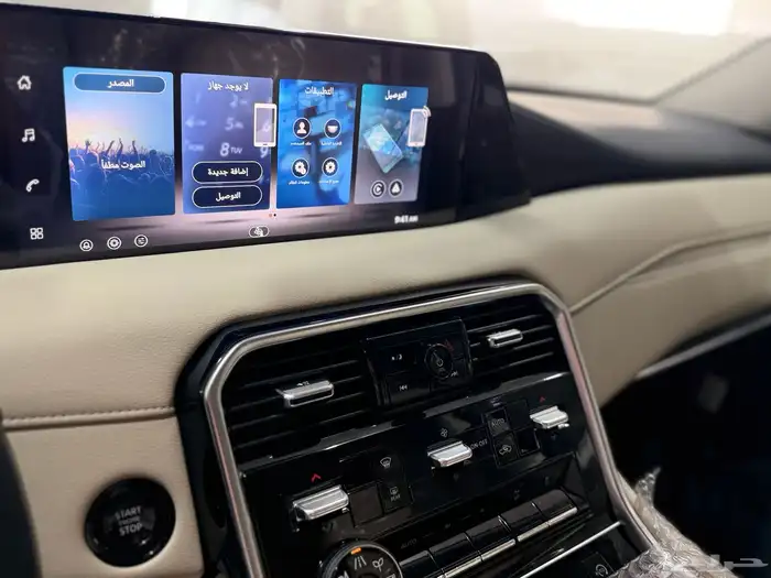 نيسان باترول LE T2 تون تيربو خليجي ابيض بيج 2026 نظام 50-50 14