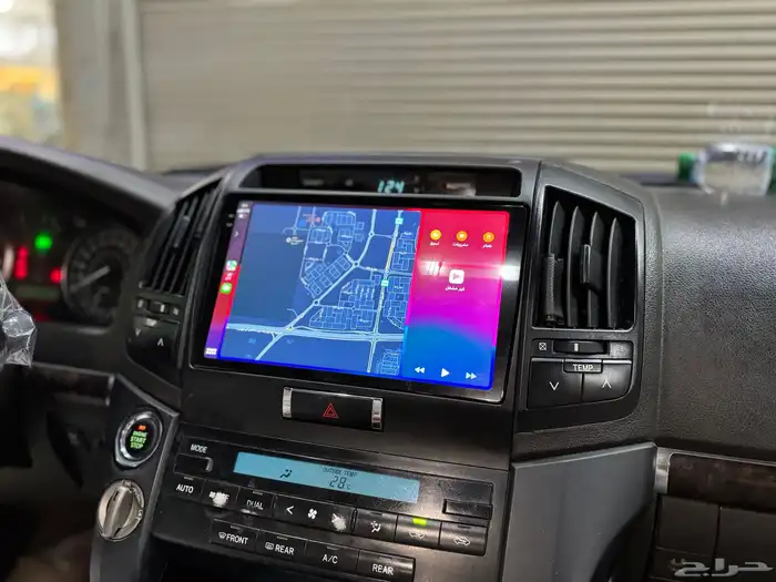 شاشة جيب لاندكروزر 2008-2015 أندرويد كاربلاي 1