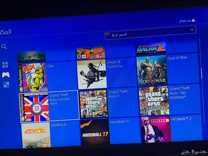 سوني 4 مهكر مع اكثر من 100 لعبه 14