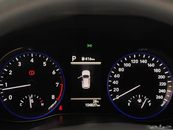 هيونداي كونا 2023 احمر سمارت 12