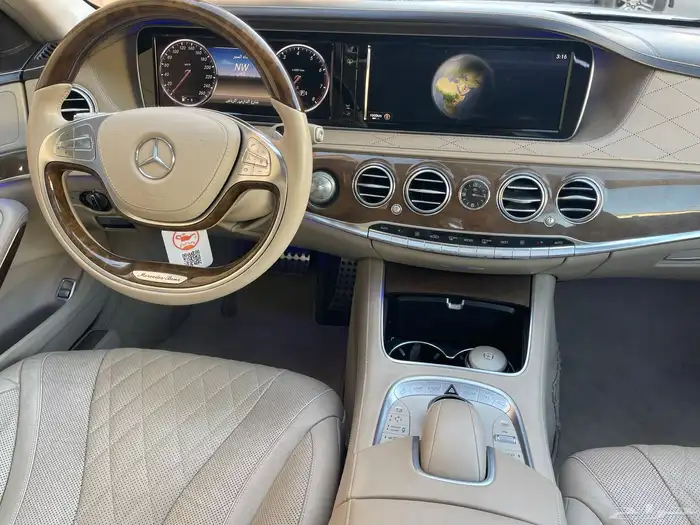 مرسيدس-2014-S400-جفالي- 2-أزرار-قمه النظافه 30