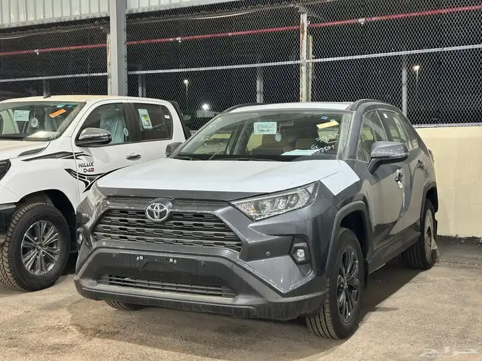 راف فور XLE 2.0 فتحه بصمه دبل اللون رمادي جمرك 2024 0