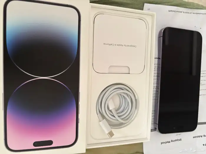 ايفون برو ماكس 14 256 6