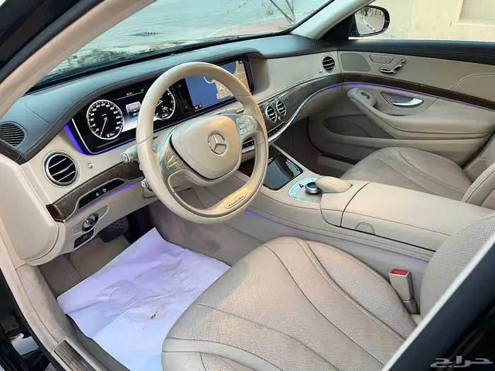 مرسيدس S400 الموديل 2015 نظيف 8