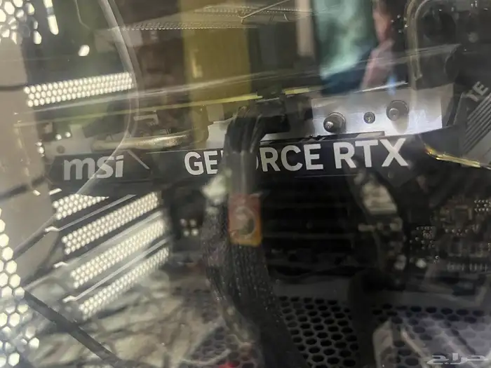 للبيع كرت شاشة rtx 4060ti msi 1