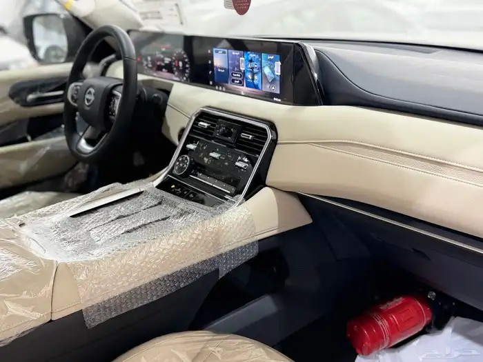 نيسان باترول LE T2 تون تيربو خليجي ابيض بيج 2026 نظام 50-50 6