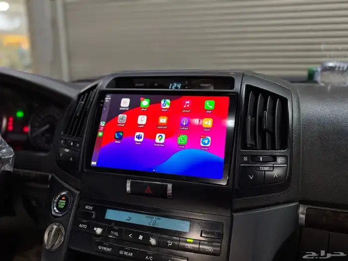 شاشة جيب لاندكروزر 2008-2015 أندرويد كاربلاي 2