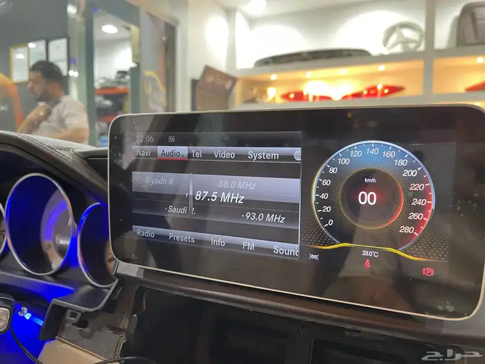 شاشة مرسيدس GLC 3