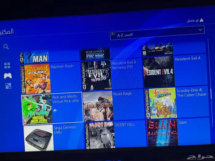 سوني 4 مهكر مع اكثر من 100 لعبه 17