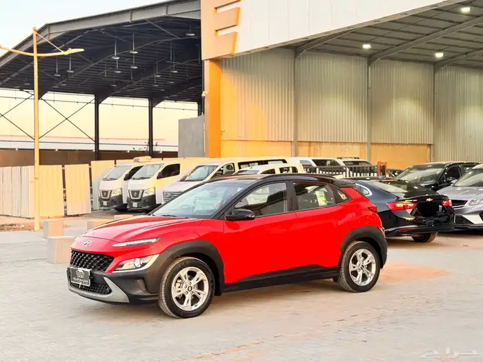 هيونداي كونا 2023 احمر سمارت 3