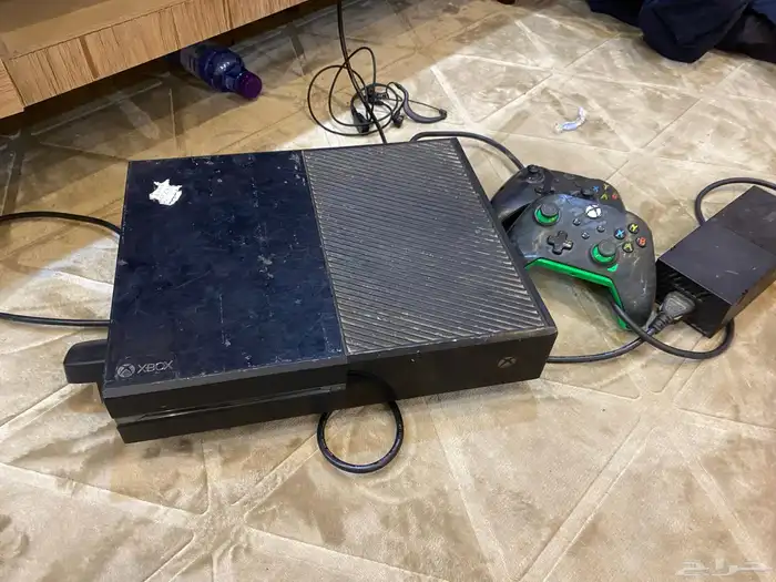 Xbox إ الجهاز نظيف لا يشكو من أي شيء ما قد فك مع 0