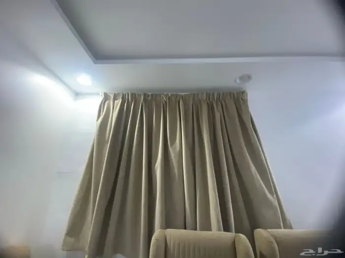 خمس كنبات كبار و ثنتين صغار مع ستاره ومع طاولات فرن غساله 6