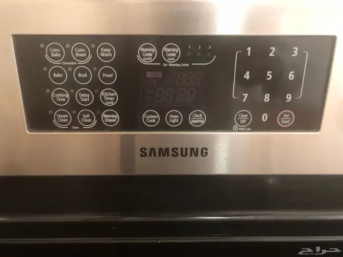 فرن كهربائي سمسونج من النوع المميز كهرباء كامل نظيف 3