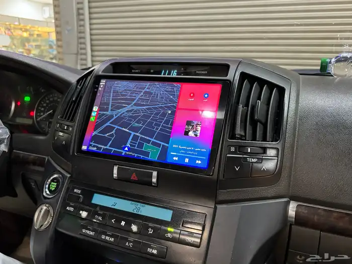 شاشة جيب لاندكروزر 2008-2015 أندرويد كاربلاي 0